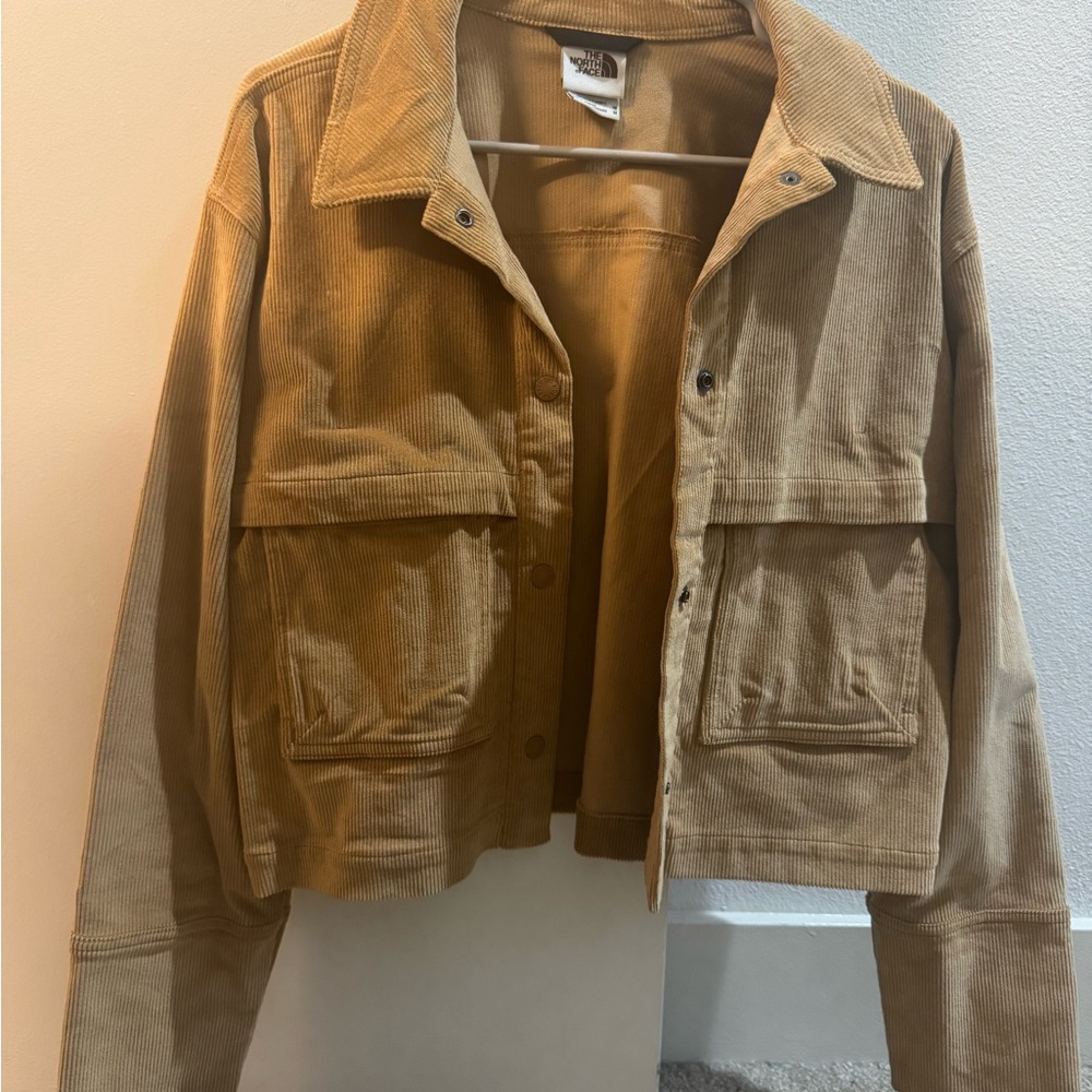 The North Face Tan Corduroy Jacket